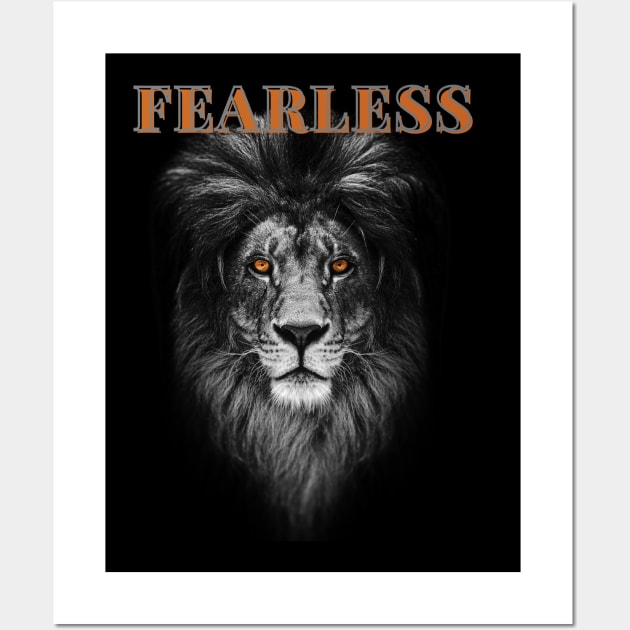 FEARLESS Wall Art by NTGraphics